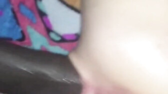 BBC destroys blonde while cuck watches Full Video