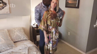 Cuckold white wife gets another round of that creamy jizz in her womb