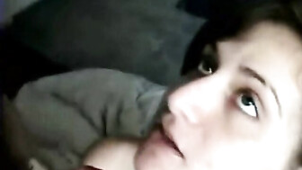 Girlfriend Fucks and Sucks Her Boyfriend's Friend