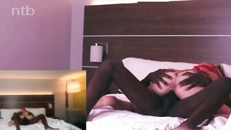 Cuckold white wife gets fucked and impregnated by her hung black lover