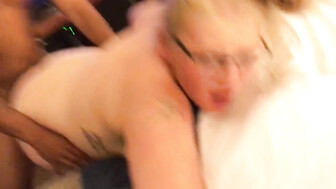 Young Blonde Wife Thanks Hubby for Her BBC