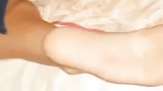 Sexy English wife filmed by hubby taking BBC