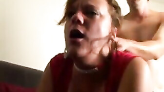 BBW mature being bred