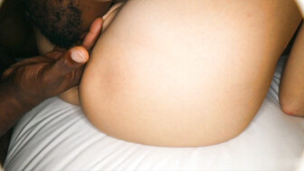 Husband films and shares his wife with black friend