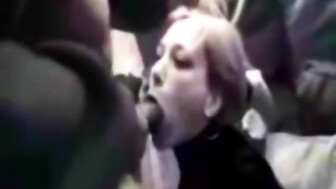 Submissive Blonde used hard by Dom BBC. Forced to taste her asshole while face fucked