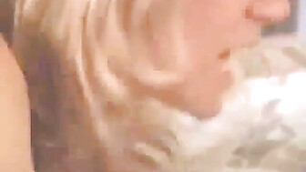 Sexy Blonde Women with Muscular Black Man