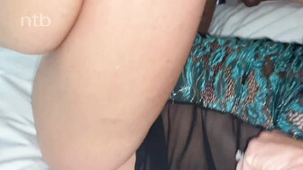 Husband and black stud take turns on that cuckold white milf