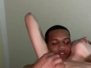 Hot Blonde Girl Has an Awesome Eye Rolling Fuck with Her Black Lover