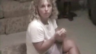 Sexy Blonde Wife Fucks and Suck BBC For Her Husband