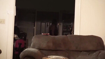 Curvy Hotwifes Bull Comes by Her House to Fuck Her