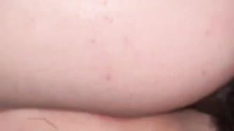 Moaning PAWG anal creampie by BBC