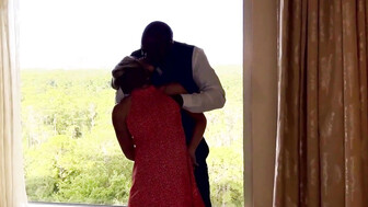 Hung black stud fucks that cuckold white milf and impregnates her