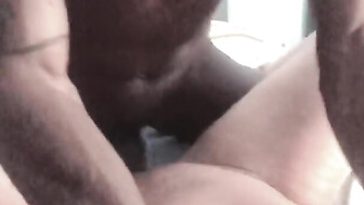 Hubby films his wife fucking a black guy and getting a creamy