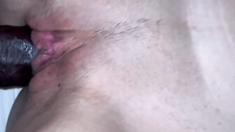 Amazing Hot Sexy Brunette MILF with a Great Body Fucks a Black Man in a Hotel