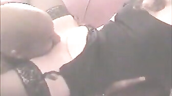 Wife Cindy with three black dicks gets dp