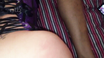 Blonde MILF does her husband and his friend