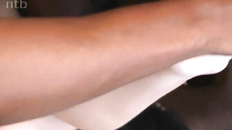 Sexy Young Girl Fucking a Group of Black Men and Loves It