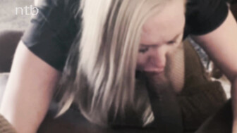 Hottie PAWG works on huge BBC