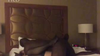 Cuckold white wife fucks bbc and gets that bald pussy creampied