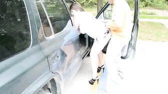 Mature Wife Dogging with a Black Man at the Park