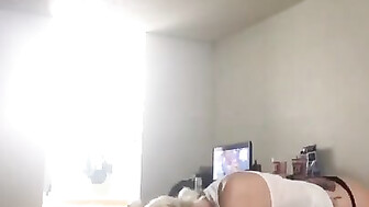 Submissive PAWG goes on a ride with BBC