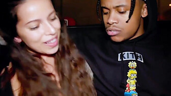 Latina slut fucks BBC outdoors