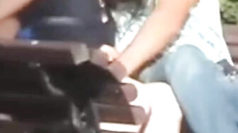 Rough Cuckolded by stranger in public