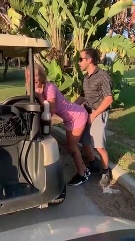 Sharing Wife in the Golf Club