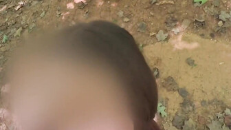 White honey sucks and fucks bbc on trekking trail