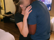 Cuckold white babe gets a messy creampie from her endowed black lover