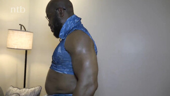 BBC master and a slut with purple hair