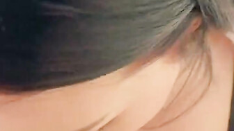 This whore is addicted to cum