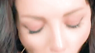 Once again, she loves cum