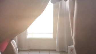 Cuckold wife bends over and receives huge cock from behind