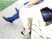 Spanish slut fuck BBC in public. PART 1