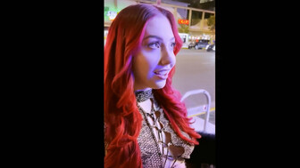 Handsome BBC bull with huge cock and sexy white redhead