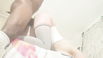 Lovely white slut only fucks BBC