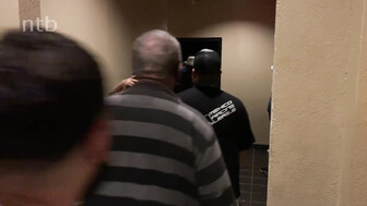 Hotwife gives blowjobs and fucks in the adult theater