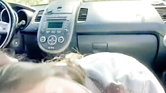 Blonde slut eats BBC for dinner