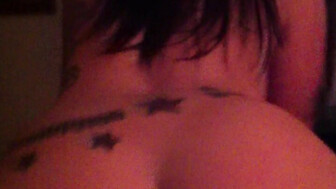 Hotwife Christine rides friend for creampie