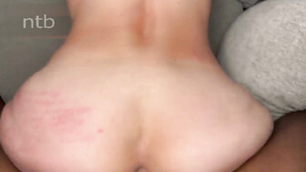 Dom black lover fucks hot submissive white blonde