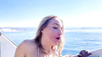 Pretty white girl spends her day off sucking n fucking bbc