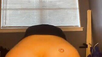 Big booty riding BBC for a creampie