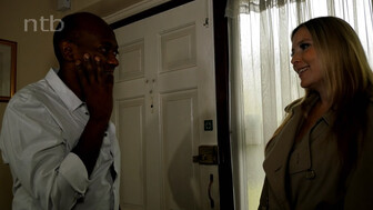 Blonde wife having fun with BBC