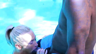 Worshiping BBC by the Pool