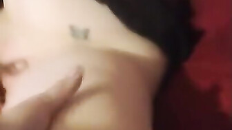 Black bull thick wife cum first time eating her out