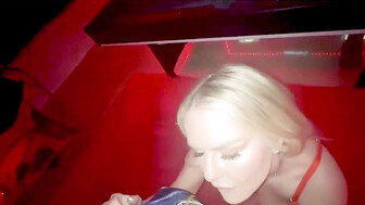 White slut with red lingerie Licea bbc