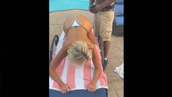 Sexy white wife gets BBC time