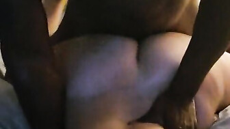 PAWG snowbunny fucks BBC