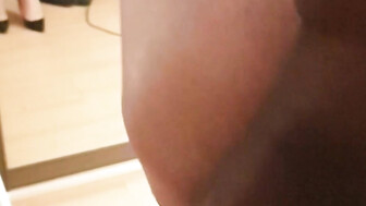 Hot PAWG gets BBC creampie
